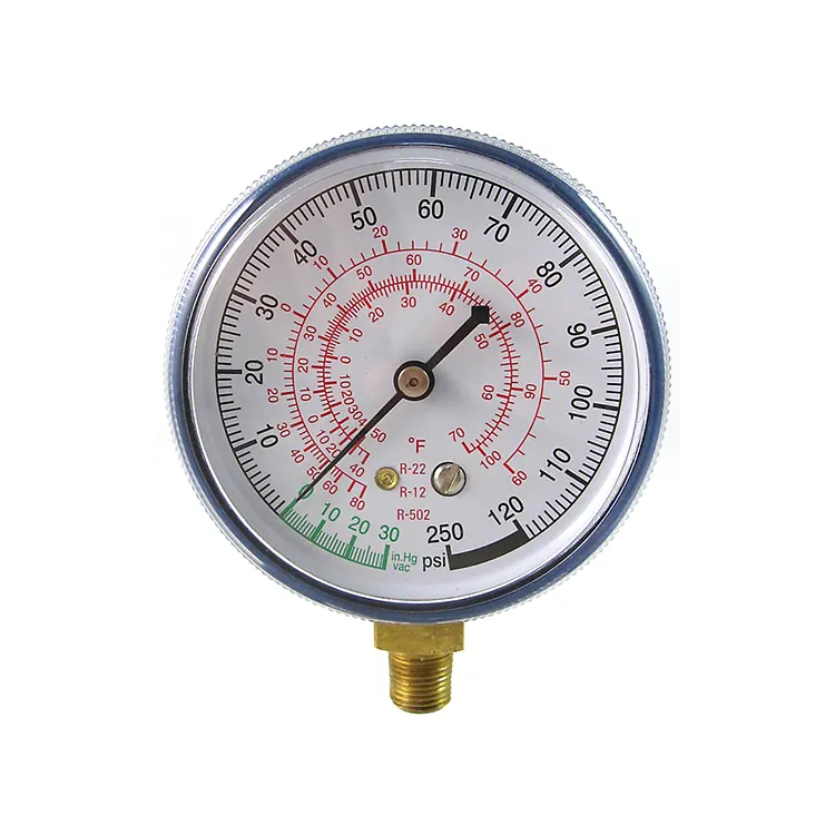Kälte-Manometer mit Kunststoffgehäuse